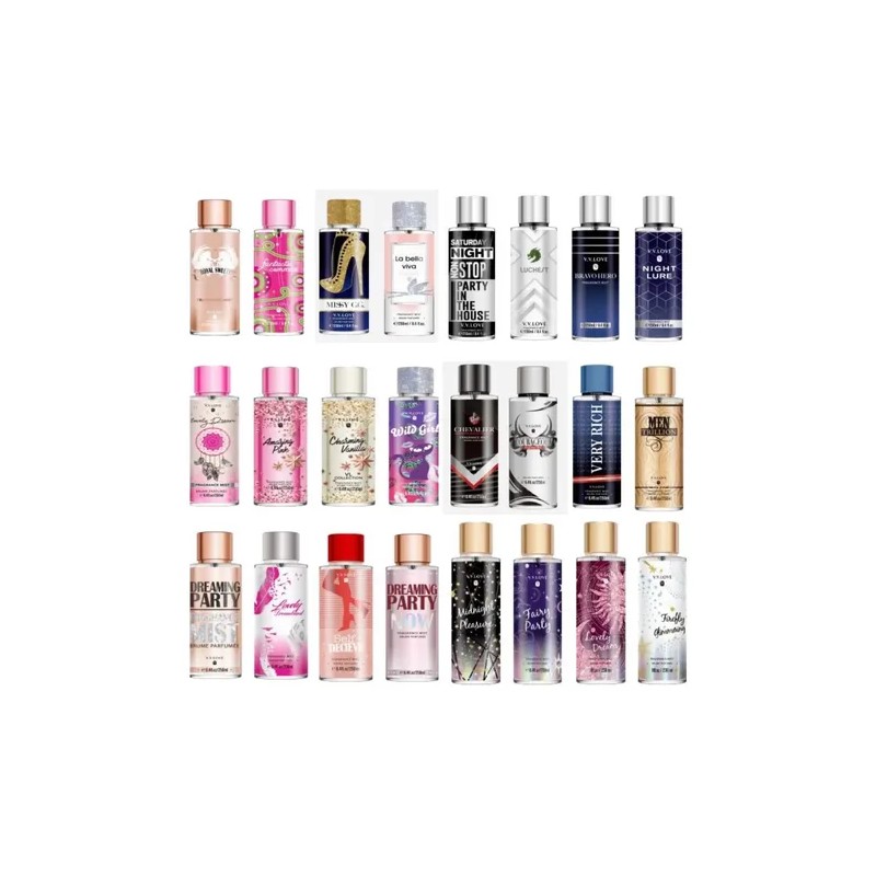 Body Loción Corporal Vv Love 250ml Variedad Caja 6piezas