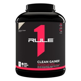 Rule 1 R1 Clean Gainer, Vanilla Ice Cream - 4.76 Pounds - 30g of Complete Protein with 3:1 Carb-to-Protein Ratio - 15 Servings