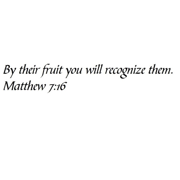 Tapestry Of Truth - Matthew 7:16 - TOT4806 - Wall