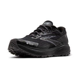 Brooks Women’s Divide 5 GTX Waterproof Trail Running Shoe - Black/Alloy/Primer Grey - 7 Medium