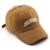 Colorado Hat Unisex Solid Color Baseball Cap Sun Hat for