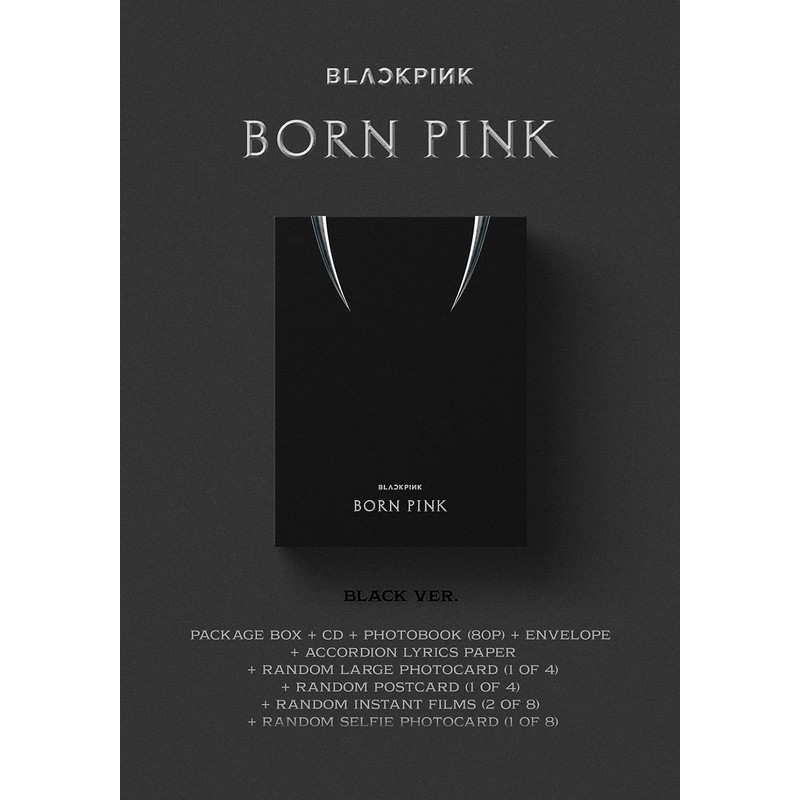 Black Pink - 2nd Album Born Pink [Box Set -