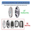 TOMALL for Hyundai Key Fob Cover with Keychain, 7 Buttons