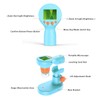 Kids Microscope with 8 LEDs IPS Eye Protection Screen 100X‑800X