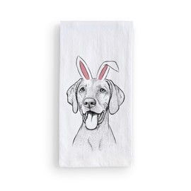 Inkopious Easter Harper The Vizsla Tea Towel, Dishcloth, Dinner Napkin, Flour Sack Towel, Kitchen Decoration, Set of 1