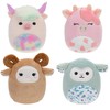 Squishville SQM0506 Barn Squad, Super Soft Mini Squishmallows, 5 cm
