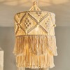 Giilayky Handmade Wall Tapestry Lampshade Macrame Boho Decor Handcraft Tapestry