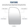 Hurotoms Right Passenger Side Mirrors Glass Compatible with Ram Promaster
