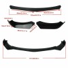 For Dodge Charger 2006-2010 Front Lip Splitter Spoiler Bumper Vanlence