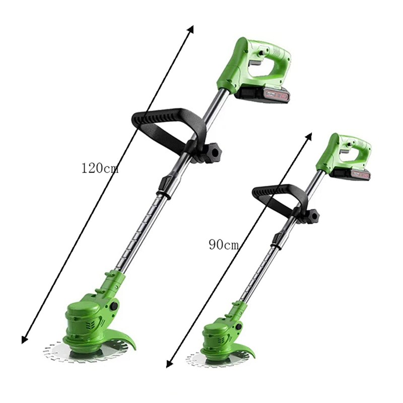 Knutat Weed Wacker,24V 2Ah Battery Powered Weed EaterString Trimmer with
