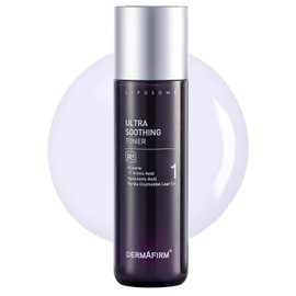 Dermafirm Tónico Facial Ultra Calmante R4 W/Azuleno 17 Aminoácidos Ácido Hialurónico y Hoja de Perilla | Tónico Facial Calmante para Refrescante y Restauración de Todo Tipo de Piel Sin Ensayos En Anim