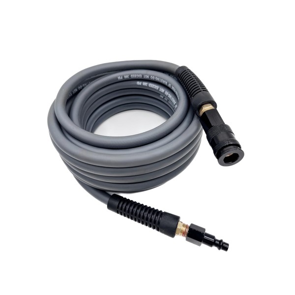 SYXQT Hybrid Air Hose 1/4-Inch x 50FT,300 PSI Heavy Duty,