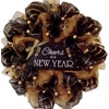 Cheers To A New Year Handmade Deco Mesh New Years