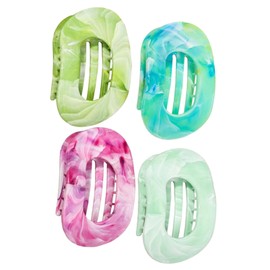 4PCS Flat Claw Clip,Hair Clips for Thick Thin Hair