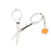 Folding Scissors, Stainless Steel Pocket Travel Folding Scissors Anti-Rust Folding