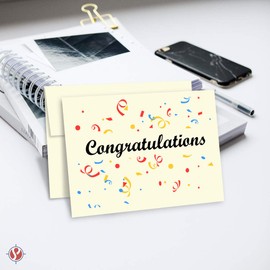 Heavyweight Blank Cream/Natural/Off White Note Cards and Envelopes | 5” x 7” Inches | 50 Cards and Envelopes | Not a Fold Over Card