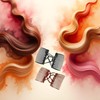 2 Pcs Plastic Elastic Double Hair Comb - Adjustable Elastic