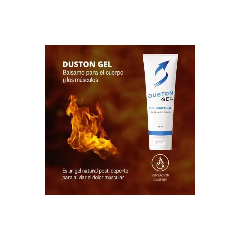 Duston Gel Corporal Tubo Sensación Caliente Efectivo 35ml