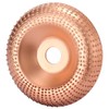 Upgraded Version Angle Grinder Wood Carving Disc, 4 Pieces Wood