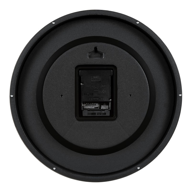 La Crosse Technology 404-53707-INT 12.8-Inch Beech Wood Atomic Analog Wall