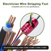 Wire Stripper Twister Tool for Drill, 2025 Upgraded Wire Stripping