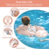 Baby Swimming Float Cartoon Pony Inflatable Baby Pool Float Ring