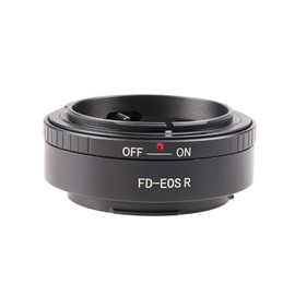 Fotga Lens Adapter Converter Ring for Canon FD Mount Lens Compatible with Canon EOS R RF Mount Series to EOS R R3 RP R5 R6 Mark II R5C R7 R10 Mirrorless Camera