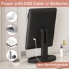 FUNTOUCH Large Lighted Makeup Mirror with Lights, Light Up Mirror