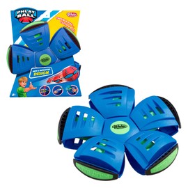 Bizak Phlat Ball Colore Blu, Disco e Palla 2 in 1 schiacciabile e Portatile, Lancia Come Disco e Cattura Come Pallone, Giocattolo Attivo per Esterno, per Bambini dai 5 Anni (6551614-2)