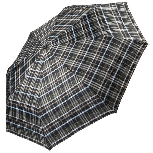 Jasch Pocket Umbrella for Men and Women Checked Open-Close Windproof