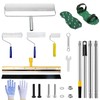 Self-Leveling Tool Kit with Rake, Spiked Roller, Spiked Shoes and