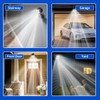 Ottymer Battery Operated Outdoor Motion Sensor Light, 600LM 6000K Waterproof