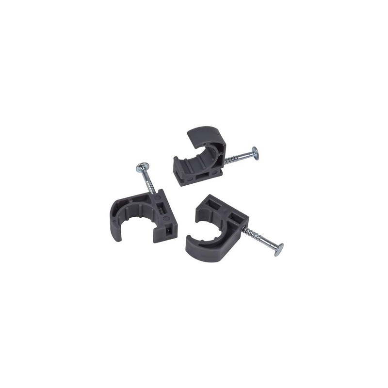 Oatey 33910 Barbed (12 included in Polybag), 0.5", Gray Half