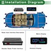 Motoforti Auto Vehicle Reverse Backup Radar System Reverse Parking Sensors