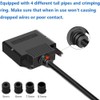 PENGLIN DB25 Solderless Female RS232 D-SUB Serial Adapter, 16 mm