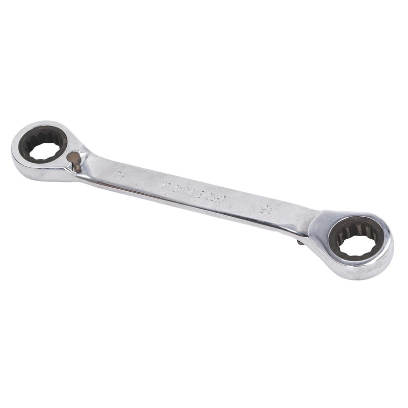 Double Ended Ring Wrench Universal Chrome Vanadium Steel 72 Tooth