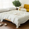 EMME Cotton Muslin Queen Blanket Bed Layering Bedspread Coverlet Breathable
