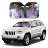 Funny Windshield Sun Shade Foldable Sunshade for Car Windshield Covers