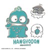 Sanrio Characters Embossing Sticker Emblem Sticker Car Sticker (Hankyodong)