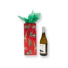 Caspari Wild Christmas Red Wine & Bottle Gift Bag -
