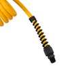 DEWALT 1/4-Inch x 10ft Polyurethane Recoil Hose with 1/4-Inch Fittings