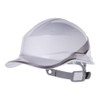 Delta Plus DIAM5 Baseball Shape Safety Cap, Adjustable, White (20