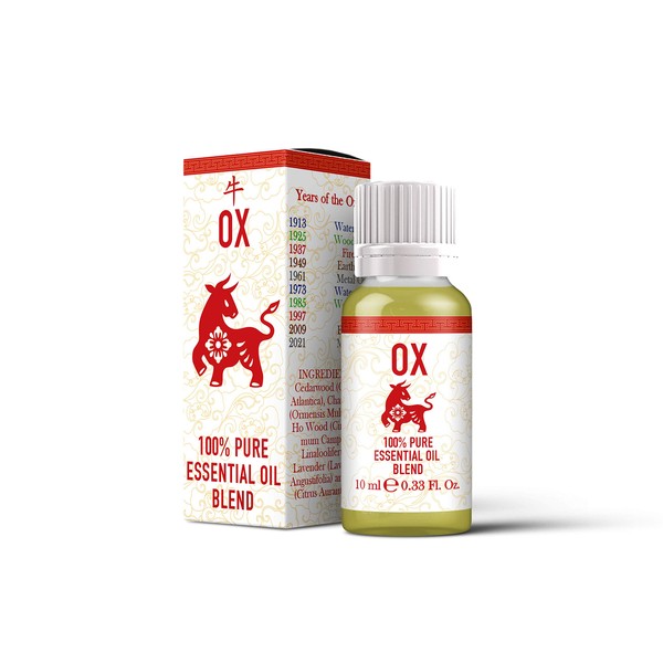 Mystix London | Ox - Chinese Zodiac Essential Oil Blend