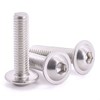 M4-0.7 x 16mm (60 pcs) Flanged Button Socket Head Cap