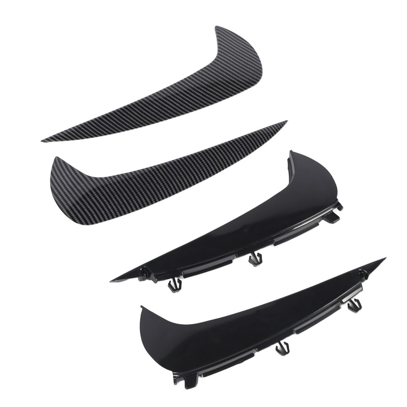 1 Pair Rear Bumper Spoiler Air Vent Cover Left Right