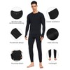 Gagli Thermal Underwear Set for Men Long Johns with Fleece