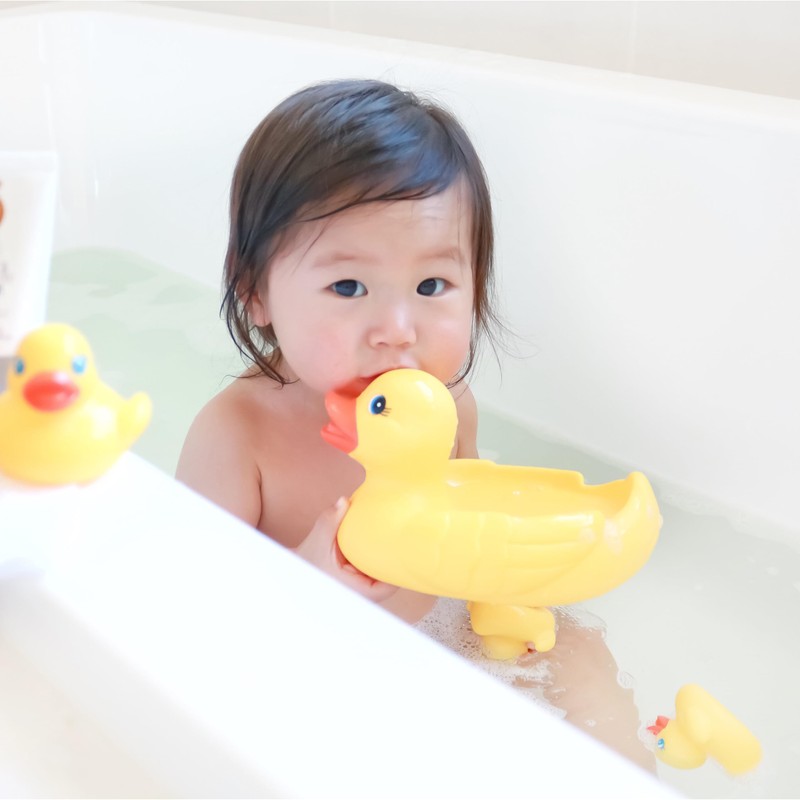 Playgro bath duck family - waterproof/dirt-free