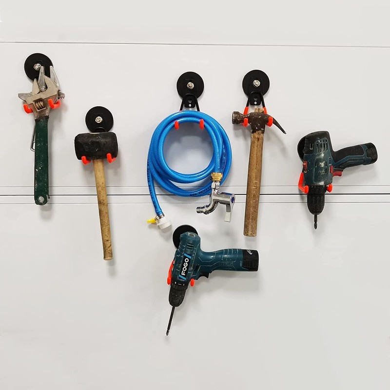 MUTUACTOR Heavy Magnetic Hook, Magnetic Storage Hook with Double Hooks,