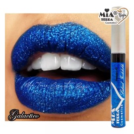 Mia Terra Labial Indeleble Acabado Mate Color Azul Mate