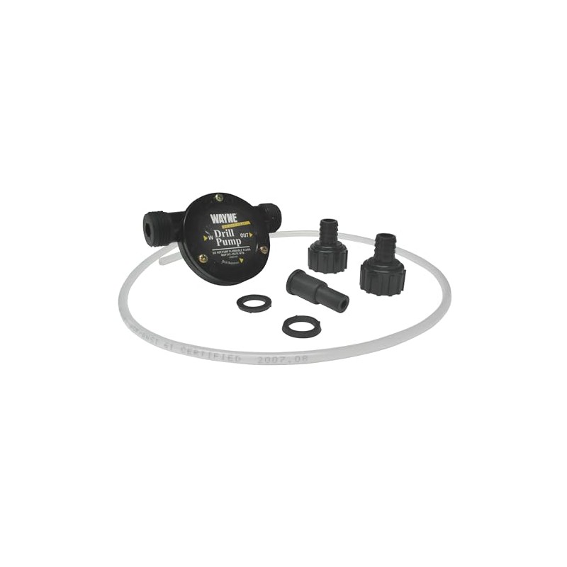 WAYNE DPFTK1 Light Duty Drill Mounted Water Transfer Pump Kit